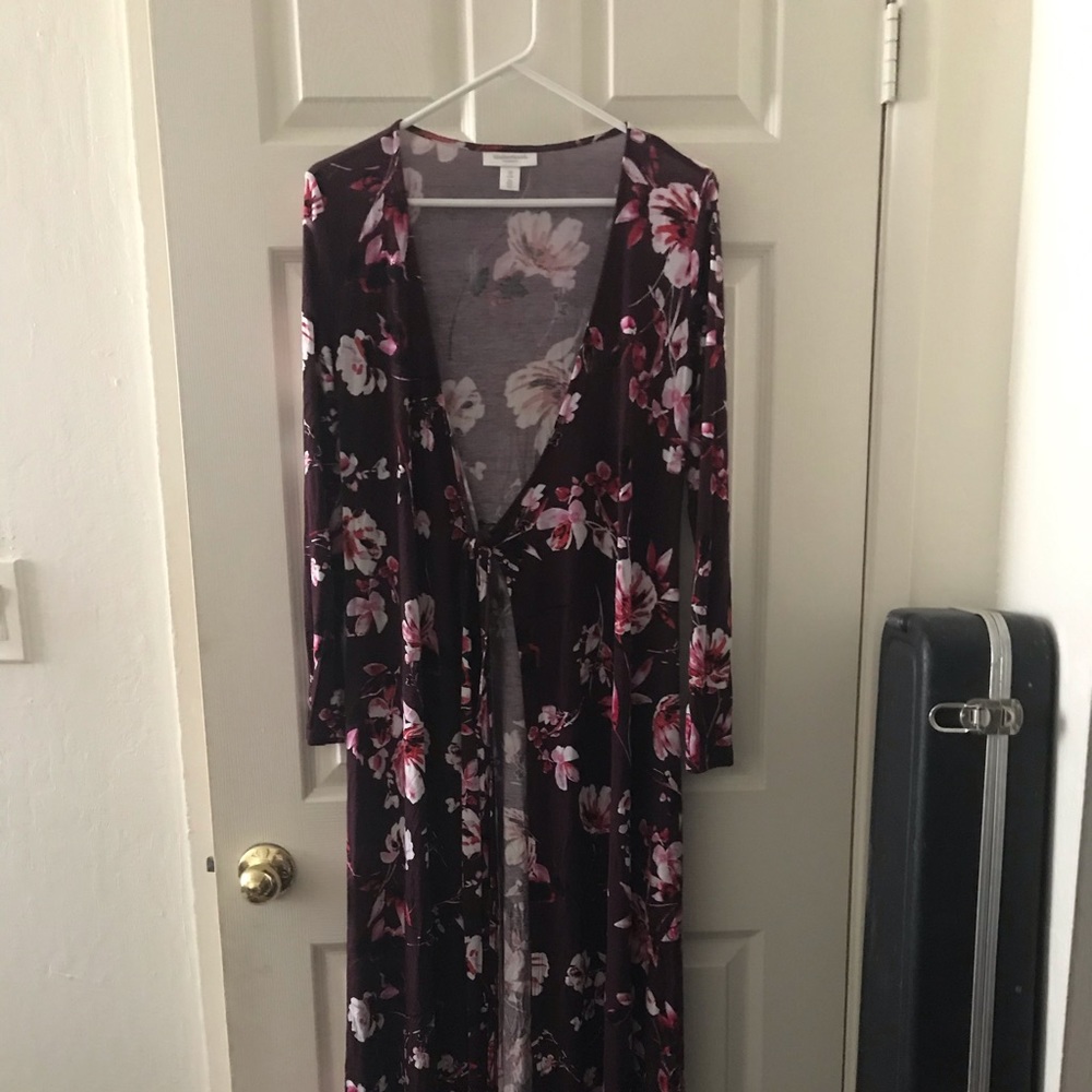 Motherhood Maternity Wrap Dress